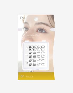 D-UP Eye Lashes Quick Extension - 01 Nude – MOMO E-Store