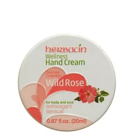 HERBACIN Kamille Hand Cream (Wild Rose) - 20ml