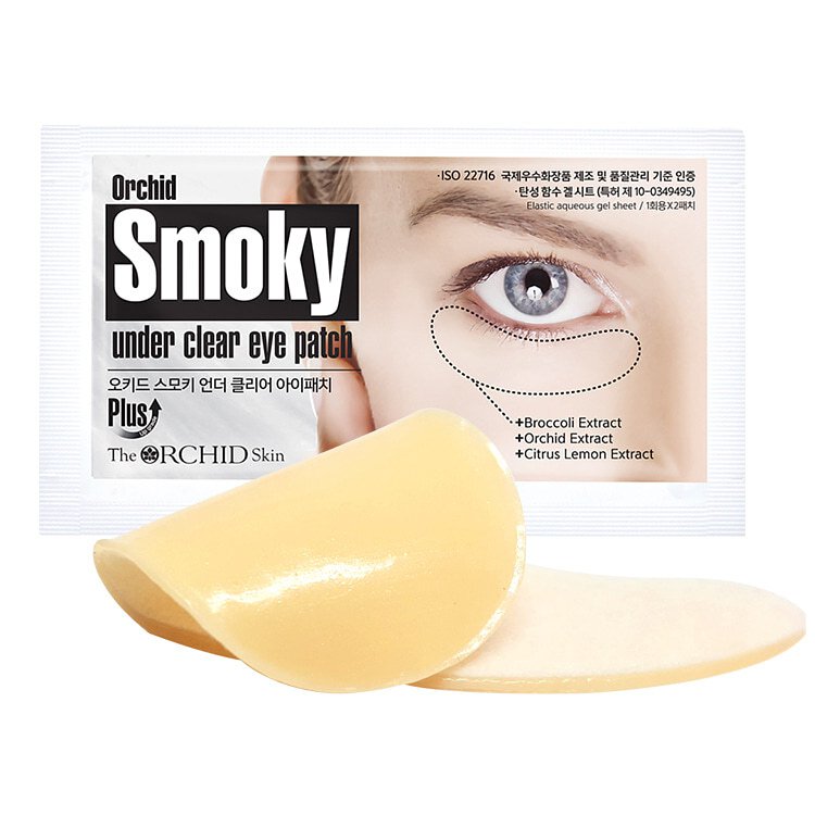 The Orchid Skin Smoky Under Clear Eye Patch 10pcs