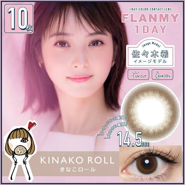 FLANMY 1 day 10pc Kinako Roll