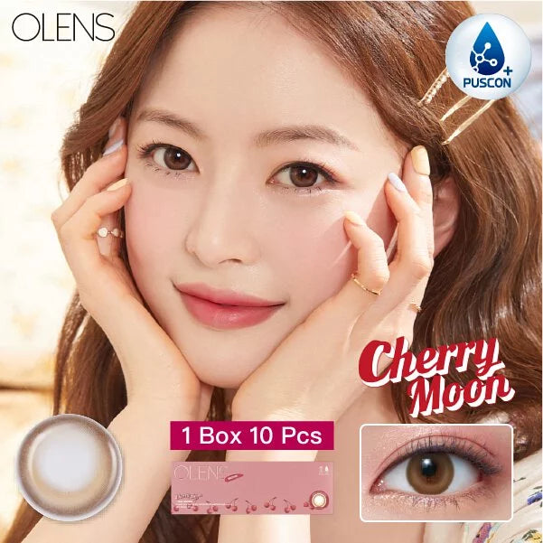 OLENS Cherry Moon 1 day Color - 10 Lenses (Brown)