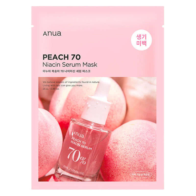 Anua Peach 70 Niacin Serum Mask 10pcs