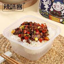 Lai Wei Ke Spicy Black Pepper Beef Claypot Rice 280g