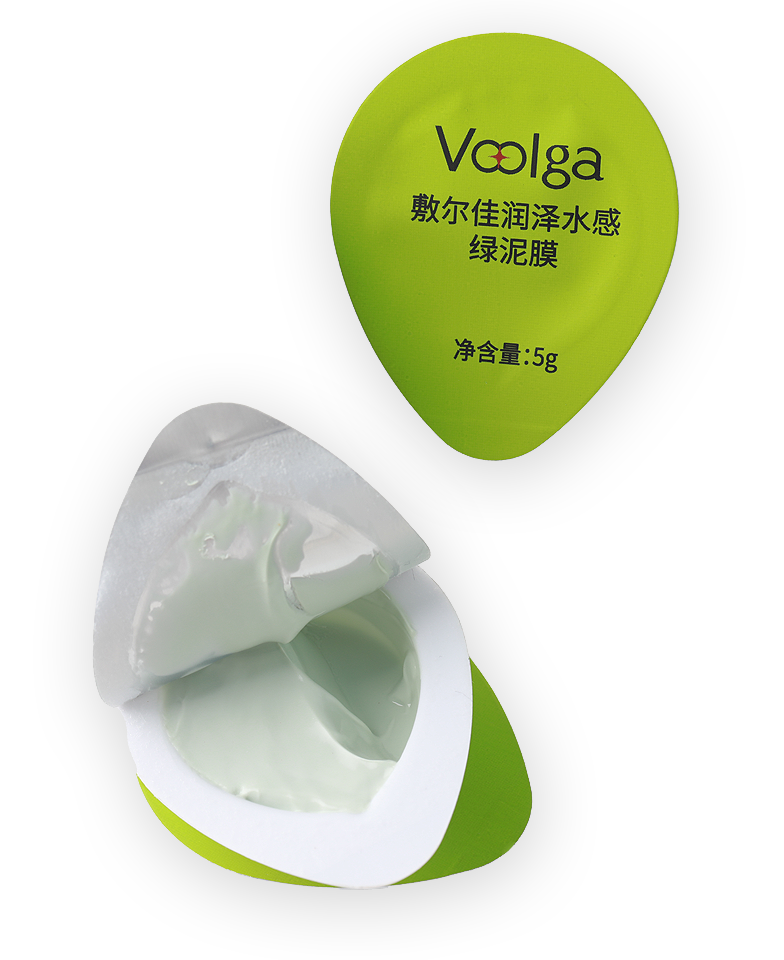 VOOLGA Glossy And Water Sense Green Mud Mask 5g*8pc
