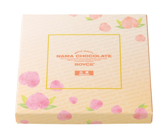 LIMITED Royce Nama Chocolate - Hakutou (White Peach)