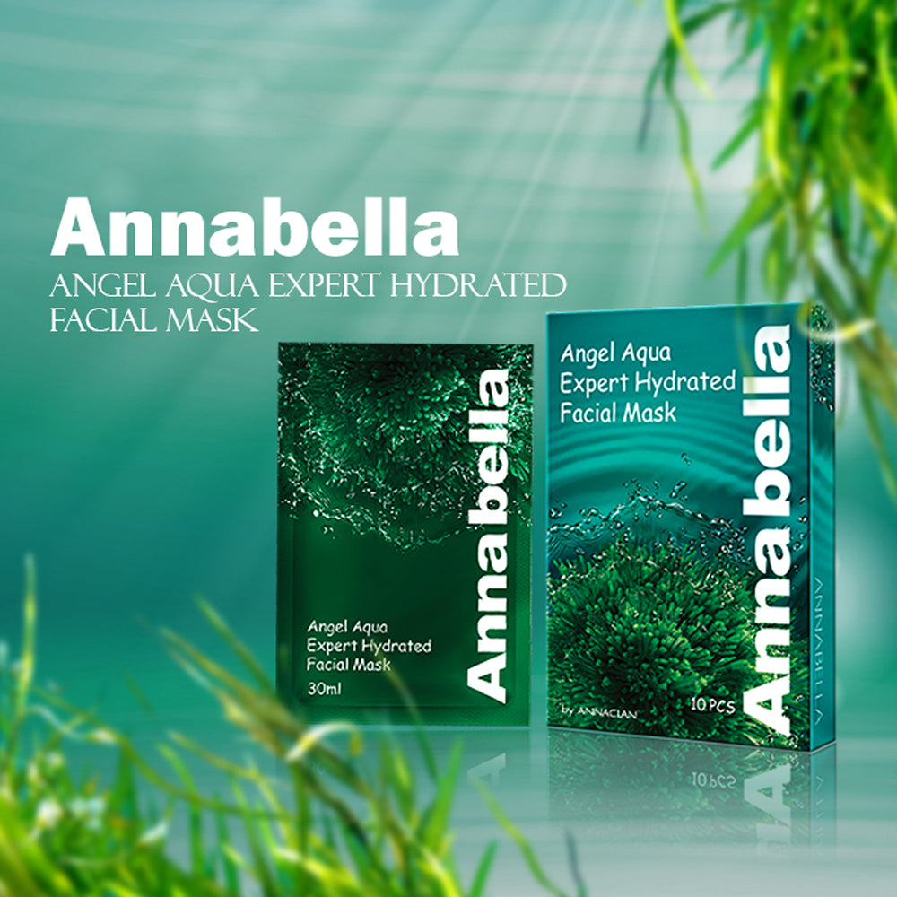 ANNABELLA Angel Aqua Expert Hydrated Facial Mask 10 pcs