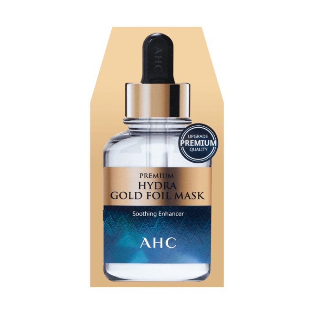 AHC Premium Hydra Gold Foil Mask -5 Sheets 韩国 AHC 黄金锡纸面膜 - MOMO E-Store