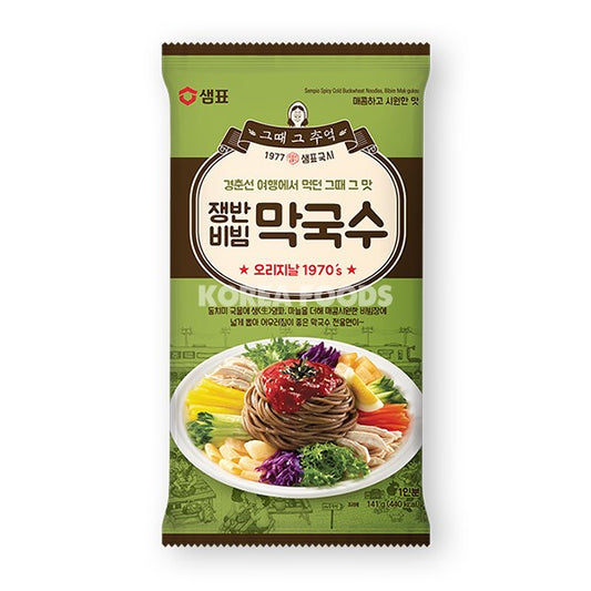 Spicy Cold Buckwheat Noodles Bibim Mak Guksu 126g - MOMO E-Store