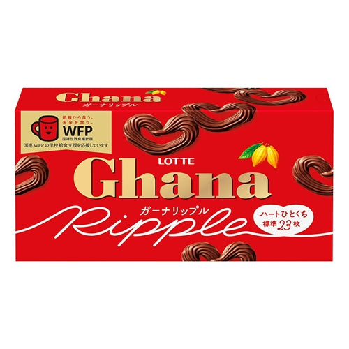 Lotte Ghana Ripple Chocolate - Japan Version - MOMO E-Store