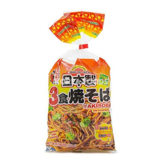 Itsuki Yakisoba Noodles With Sauce 510g - MOMO E-Store