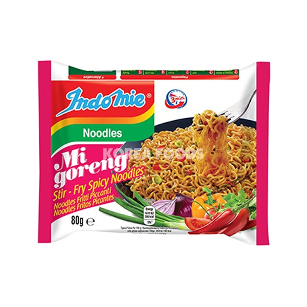 Indo Mie Instant Noodle Stir-Fry Spicy Flavour (Pedas) 80G - MOMO E-Store