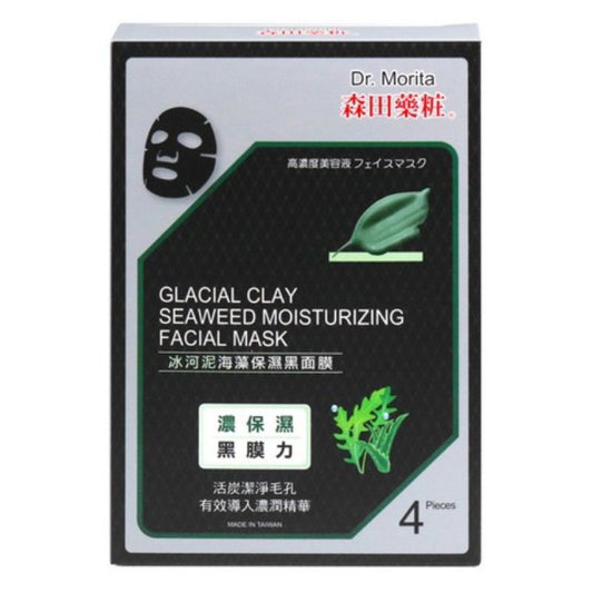 Dr Morita Glacial Clay Seaweed Moisturizing Facial Mask 4 pcs 30%off