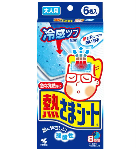 Kobayashi Cooling Gel Patch For Adult - 6pcs