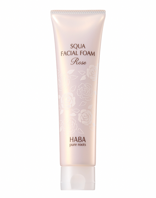 LIMITED EDITION!! HABA Squa Facial Foam Rose 100g