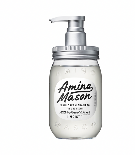 Amino Mason 淡奶油洗发水（湿润）450ml