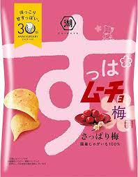 Koikeya Suppa Mucho Chips Refreshing plum Flavor (Jumbo) - MOMO E-Store