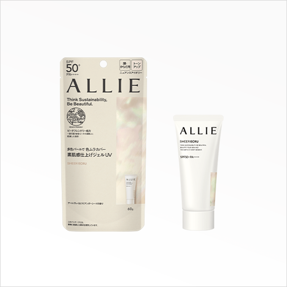 Allie Chrono Beauty Milk UV EX 60g 嘉娜宝 Kanebo ALLIE 防水防汗超强环保防晒乳液EX SPF50+ PA++++ 60g - MOMO E-Store