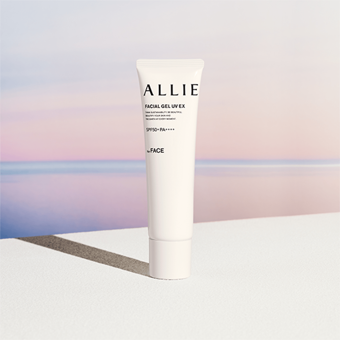 Allie Chrono Beauty Facial Gel UV EX 60g 嘉娜宝 Kanebo ALLIE 环保脸部专用防晒水凝乳EX SPF50+ PA++++ 60g  - MOMO E-Store