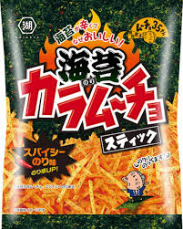 Koikeya Kara Mucho Potato Stick Spicy Seaweed Flavor - MOMO E-Store
