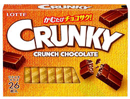 Lotte Crunky chocolate - Japan version - MOMO E-Store